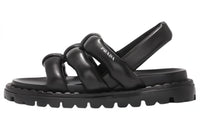 PRADA Women's Nappa Sandal 'Black'