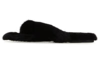 SAINT LAURENT Odor Resistant Slide Slippers Men's Black