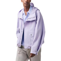 HERMES Jackets Coats Men's Purple