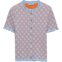 PRADA Patterned jacquard Cardigan