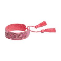 DIOR Crystal Bracelets Women's Pink