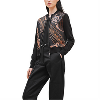 HERMES FW24 Jackets Coats Women's Black