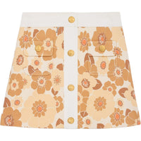 CELINE SS25 Casual Short Skirts Women's Orange