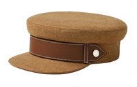 HERMES Wool Berets Women's Brown