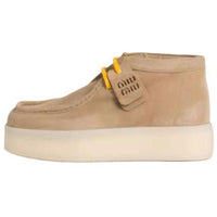 MIU MIU Ankle Boots 4.5cm Women's Light Umber