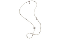 CHANEL Necklaces Women's White