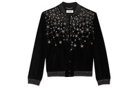 SAINT LAURENT Baseball Jacket Women's Black