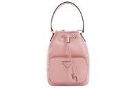 PRADA Cow Leather Shoulder Bag, Crossbody Bag, Handbag Small Size Women's Pink