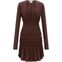 SAINT LAURENT Lamé Dress