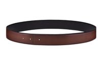 DIOR Leather Belts Unisex Beige Brown