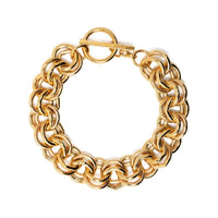 SAINT LAURENT Brass Bracelets Women's Gold