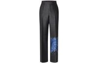 LOUIS VUITTON Louis Vuitton X Yayoi Kusama SS23 Casual Pants Men's Black