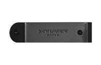 SAINT LAURENT Metal Matte Finish Money Clip Bag Accessory Unisex Black