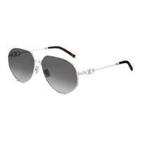 DIOR Metal Butterfly Sunglasses Men Silver