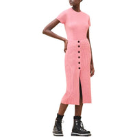 HERMES FW24 Knit Long Skirts Women's Rose