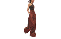 HERMES Casual Pants Women's Brown