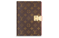 LOUIS VUITTON PAUL Practical Medium Size Notebook Cover Brown Laptops