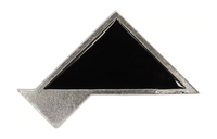 SAINT LAURENT Geometric Brooch