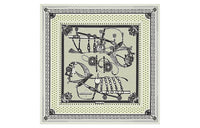 HERMES Silk Scarves Women's Beige