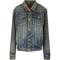 SAINT LAURENT Denim Jacket Men's Blue