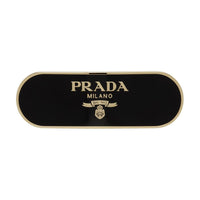 PRADA Metal Hair Clips Women's Black