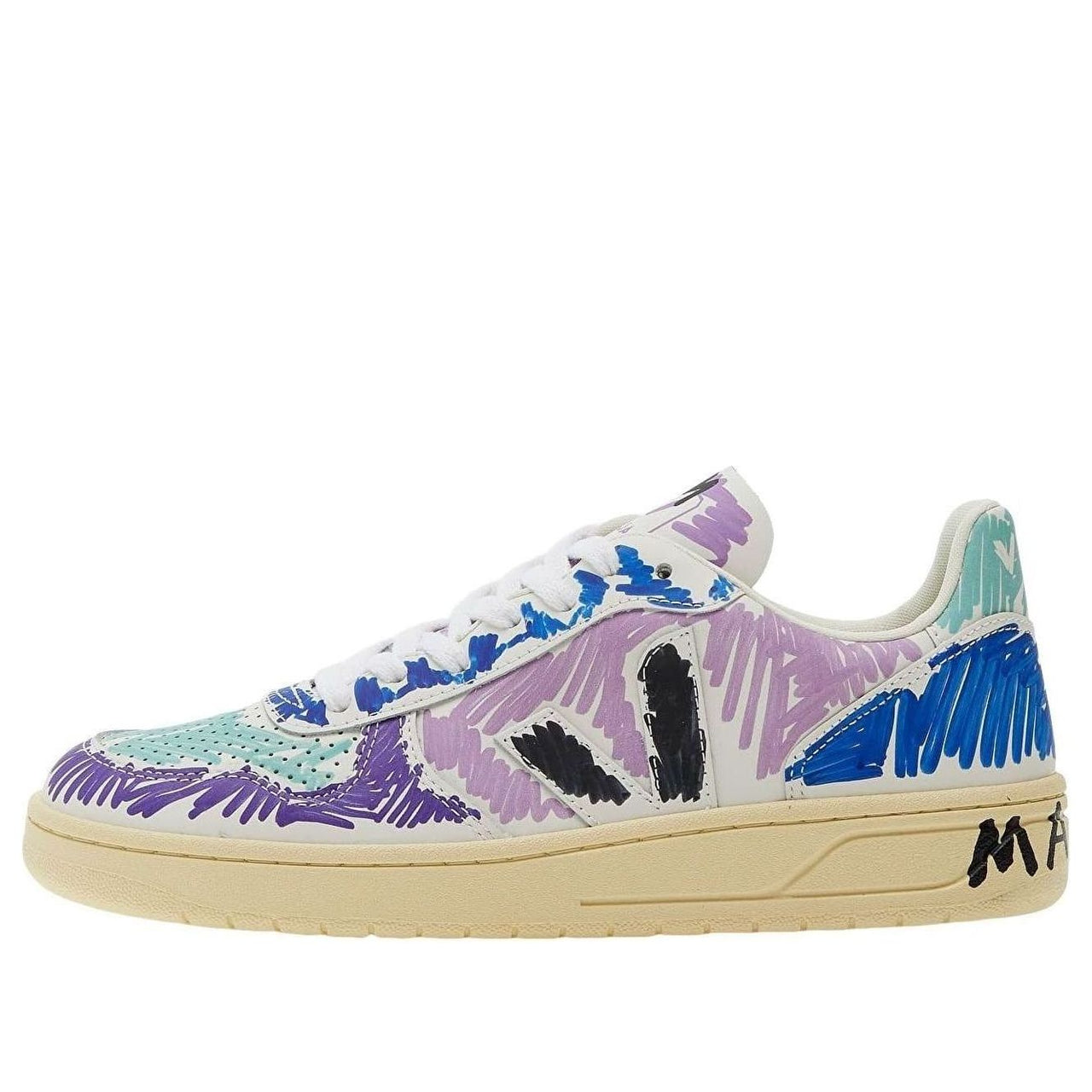 VEJA V-10 Leather x Marni 'Orchid Black' VX0203081A