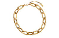 SAINT LAURENT Logo Detailed Chain-Link Necklace