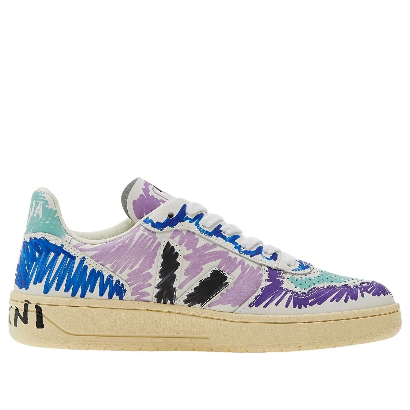 VEJA V-10 Leather x Marni 'Orchid Black' VX0203081A