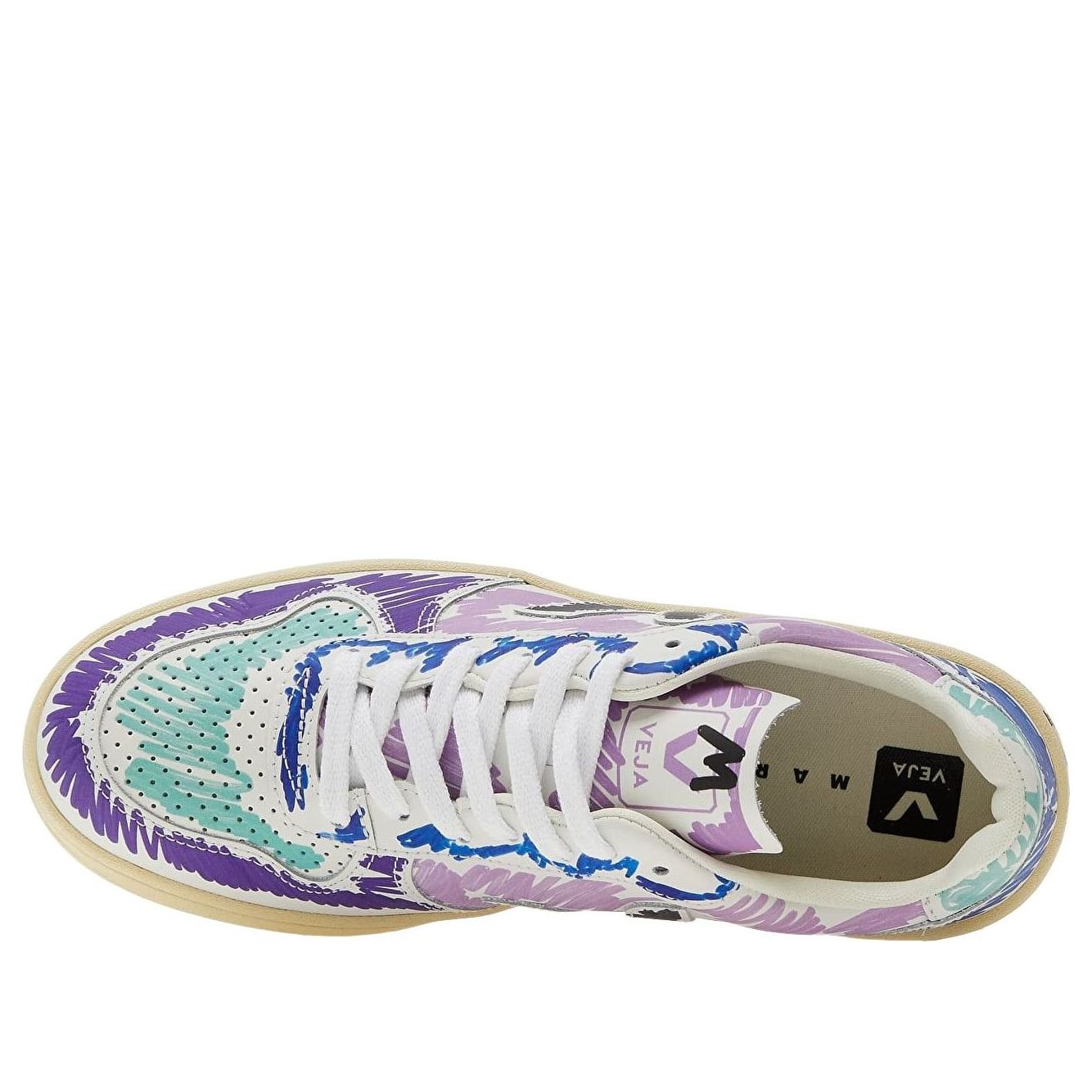 VEJA V-10 Leather x Marni 'Orchid Black' VX0203081A