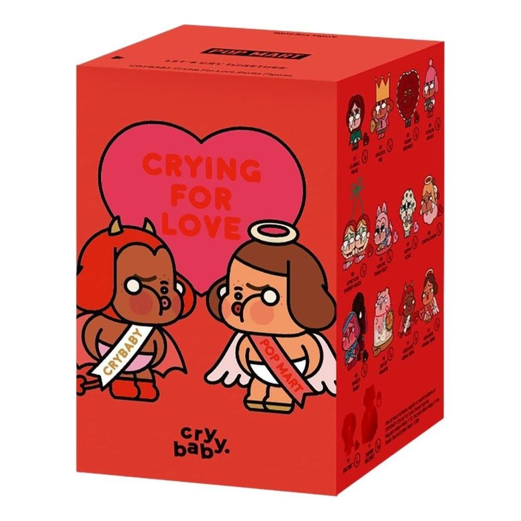 Pop Mart CryBaby Crying For Love Figures Sealed Case (1 Blind Box)  PPMT-2501-0049-795246094