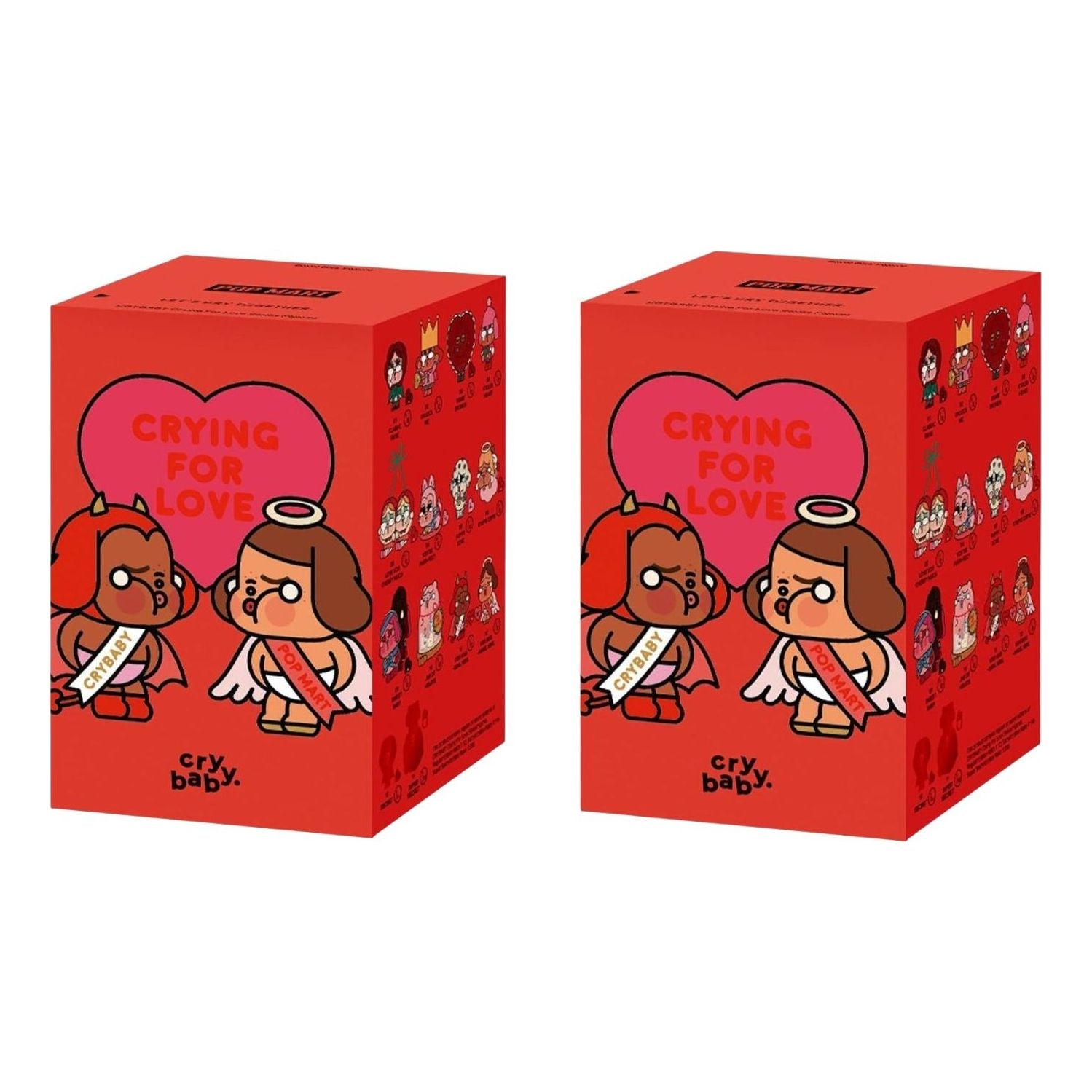 Pop Mart CryBaby Crying For Love Figures Sealed Case (2 Blind Boxes) PPMT-2501-0049-795246095