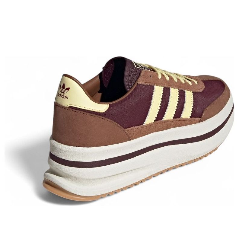 (WMNS) adidas SL 72 Stack 'Burgundy Yellow Brown' JQ6420