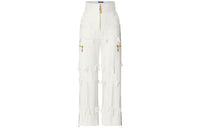 LOUIS VUITTON Cotton Gabardine Braid Pants