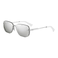 DIOR Metal Butterfly Sunglasses Men's Silver