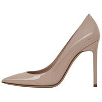 SAINT LAURENT Anja Slim Heel High Heels 9cm Women's Dark Pink