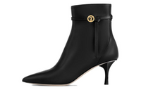 LOUIS VUITTON Ankle Boots 6.5cm Women's Black
