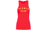 MIU MIU Camisoles Women's Red