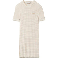 MIU MIU Short-Sleeved Dresses Women's Beige