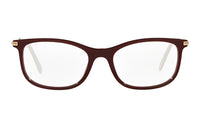 MIU MIU Eyeglass Frames Women's Red Brown