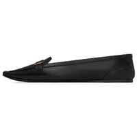 SAINT LAURENT Poppy Square Toe Ballerina Shoes Women's