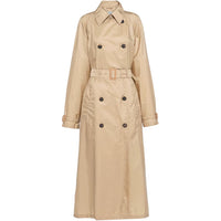 PRADA Re-Nylon Coats Women's Brown