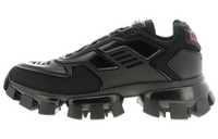 PRADA Cushioning Low-Top Sports Casual Shoes Men's Black