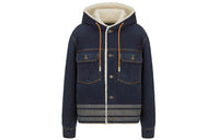 DIOR FW21 Denim Jacket Women's Blue