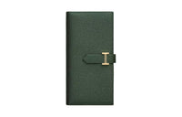 HERMES Bearn Epsom Calfskin Wallet Women's 2Q Vert Anglais British Green