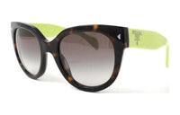 PRADA Acetate Cat Eye Sunglasses Women's Tortoiseshell
