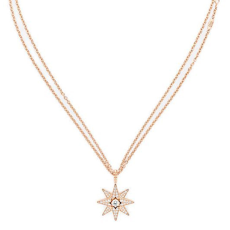 DIOR 18K Rose Gold Necklaces Women's Rose Gold