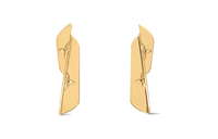 LOUIS VUITTON Metal Earrings Women's Gold