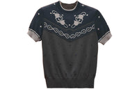 HERMES FW22 Knitwear Women's Black Gray Color