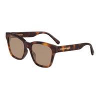 LOUIS VUITTON Acetate Square Sunglasses Women's Light Tortoiseshell