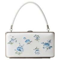 PRADA Leather Shoulder Bag Crossbody Bag Handbag Women's White